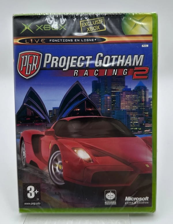 Xbox Project Gotham Racing 2 French Pal Brand New