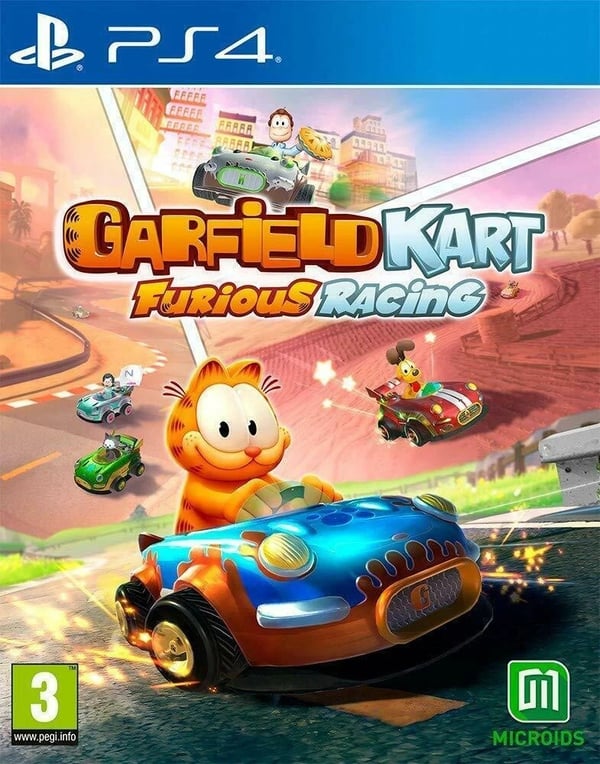 Garfield Kart Furious Racing PS4 PlayStation 4 Brand New