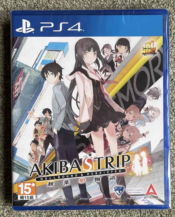 Akiba's Trip Hellbound & Debriefed PlayStation 4 PS4 Game EB42 Brand New