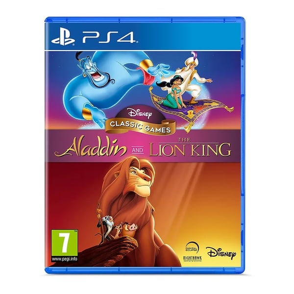 Disney Classic Games: Aladdin and The Lion King (PS4) Brand New