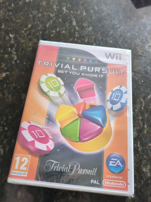 TRIVIAL PURSUIT BET YOU KNOW IT NINTENDO WII GAME Very Brand New