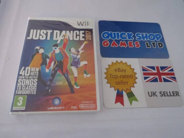Just Dance 2017 (Nintendo Wii) Brand New