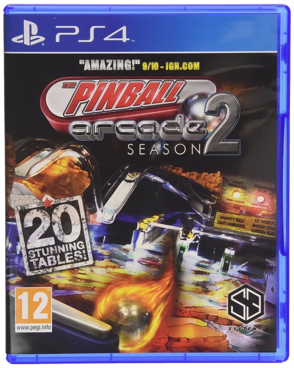 Pinball Arcade Season 2 (PS4) (Sony Playstation 4) Brand New