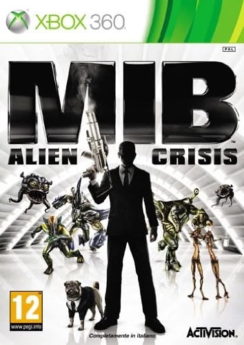 NA Men in Black III 3 Italian Box DELETED TITLE /X360 Xbo R59z Brand New