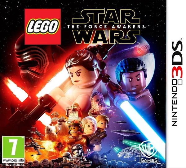 NA Lego Star Wars The Force Awakens French Box /3DS 3DS R59z Brand New