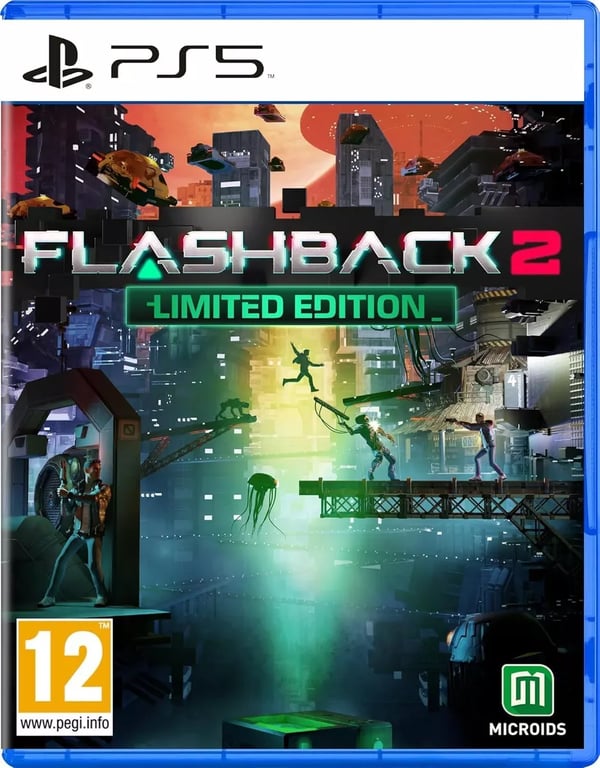 FLASHBACK 2 LIMITED EDITION PS5 GAME Brand New