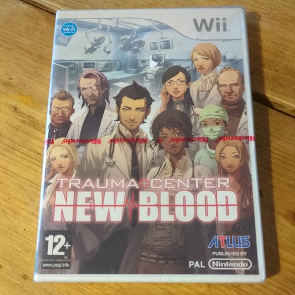 Trauma Center: Blood (Nintendo Wii 2008) Brand New