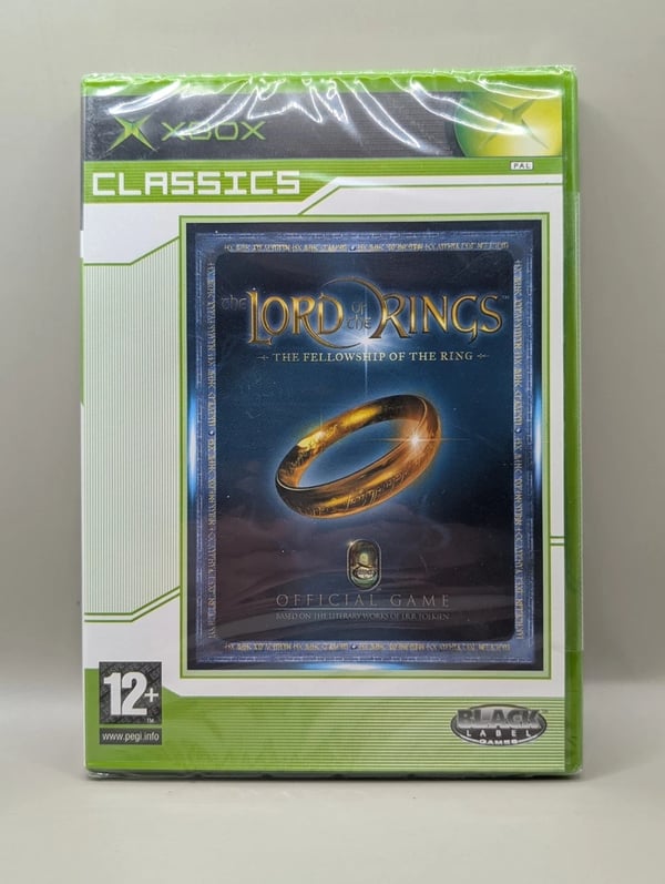 The Lord of the Rings: The Fellowship of the Ring Xbox 2002 Brand New