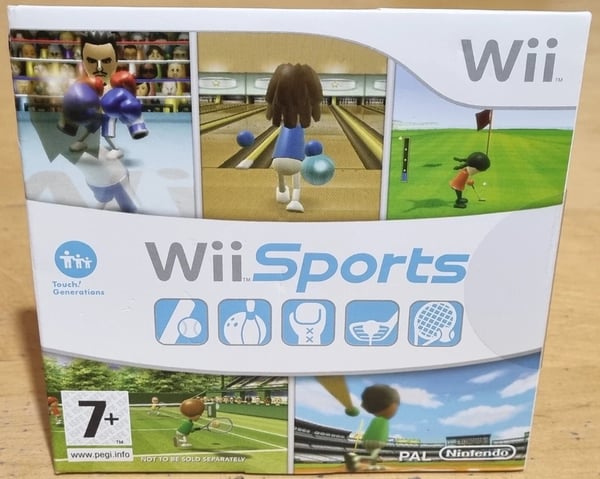Wii Sports For Nintendo Wii Cardboard Sleeve Version Brand New