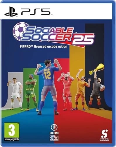 NA Sociable Soccer 25 /PS5 PS5 R1398z Brand New