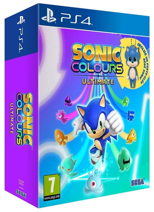 Sonic Colours: Ultimate Day One Edition (Sony Playstation 4) Brand New