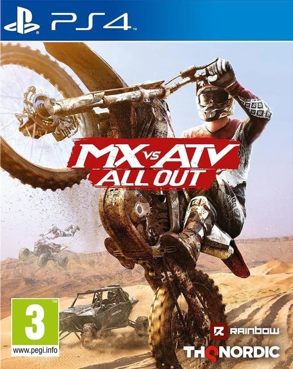 MX VS ATV ALL OUT PS4 GAME Brand New