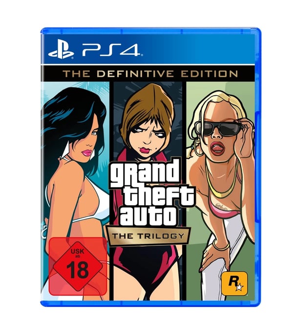 Grand Theft Auto: The Trilogy The Definitive Edition (Sony Playstation 4) Brand New