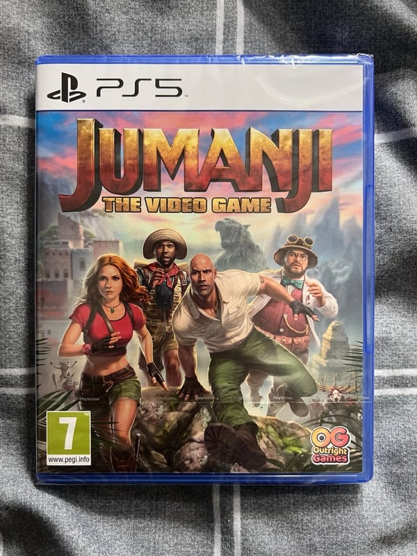 Jumanji The Video Game PS5 PlayStation 5 Game Brand New