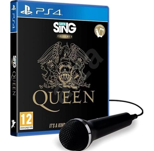 Let's Sing: Queen Single Mic Bundle /PS4 Brand New
