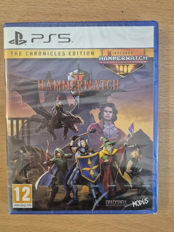 Hammerwatch II 2: The Chronicles Edition (PlayStation PS5) 3PM Dispatch Brand New