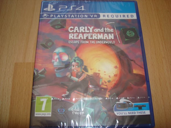 CARLY AND THE REAPERMAN Sony Playstation 4 PS4 Game Brand New