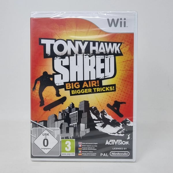 Tony Hawk: Shred (Nintendo Wii 2010) Unopened PAL Brand New