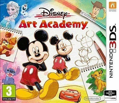 Disney Art Academy 3DS 2DS Selects Brand New
