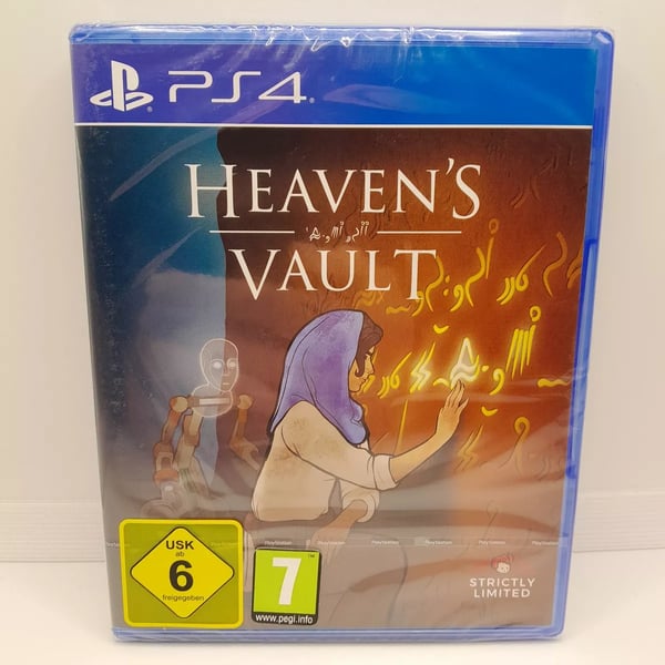 Heaven's Vault Sony PlayStation PS4 Strictly Limited Games #70 Brand New