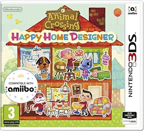 NA Animal Crossing Happy Home Designer Special Amiibo Card /3DS R1398z Brand New