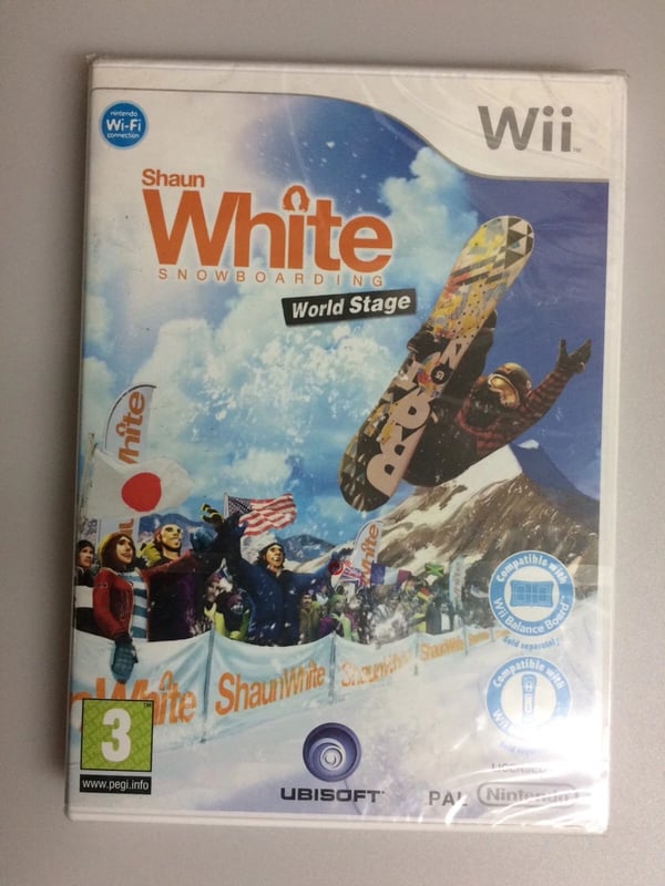 Shaun White Snowboarding World St Nintendo Wii 2009 PAL Brand New