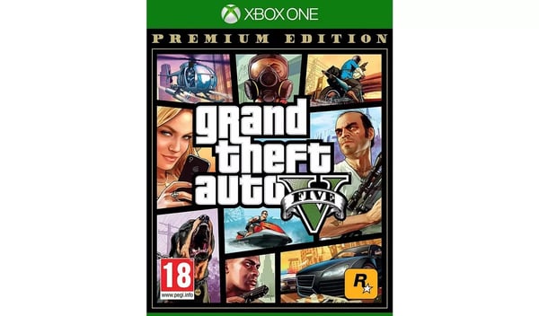 GRAND THEFT AUTO 5 PREMUIM EDITION XBOX 1 Brand New
