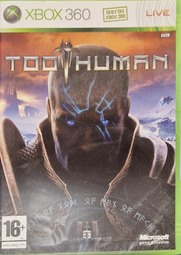 Too Human Xbox 360 Game Pal Brand New
