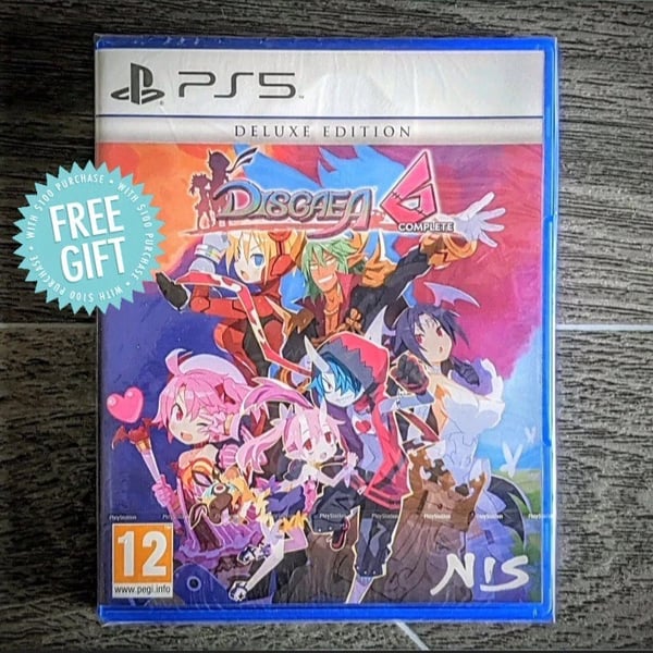 Disgaea 6 Complete PS5 Game Deluxe Edition Anime Manga Waifu Xmas Gift Brand New
