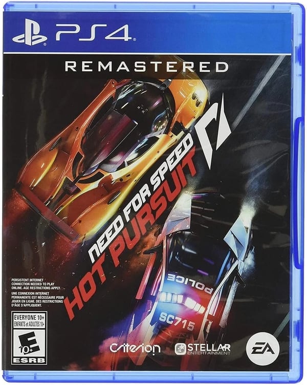 Need for Speed: Hot Pursuit Remastered (English/French Box) (USA IMPORT) (PS4) Brand New