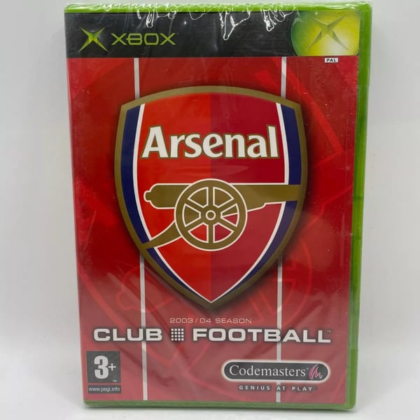 Arsenal Club Football Xbox Original Game Brand New