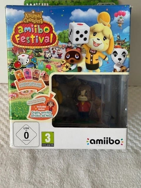 Nintendo Wii U Animal Crossing Amiibo Box Set Festival Brand New