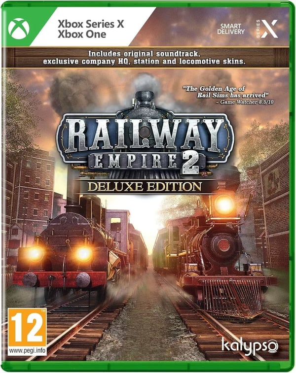Railway Empire 2 Deluxe Edition Xbox Series X / Xbox One Brand New