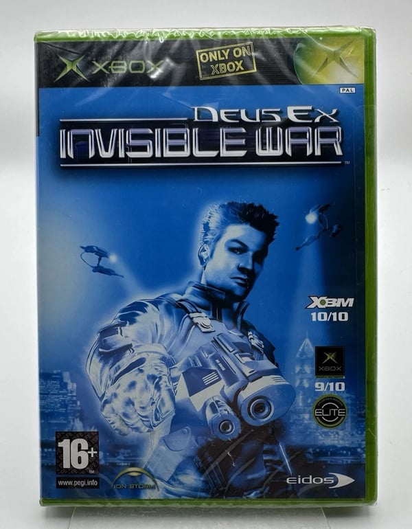 Xbox Deus Ex Invisible War Pal Brand New