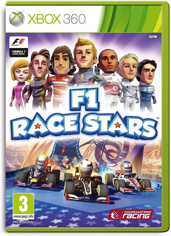 F1 Race Stars Valencia Street Xbox 360 Brand New