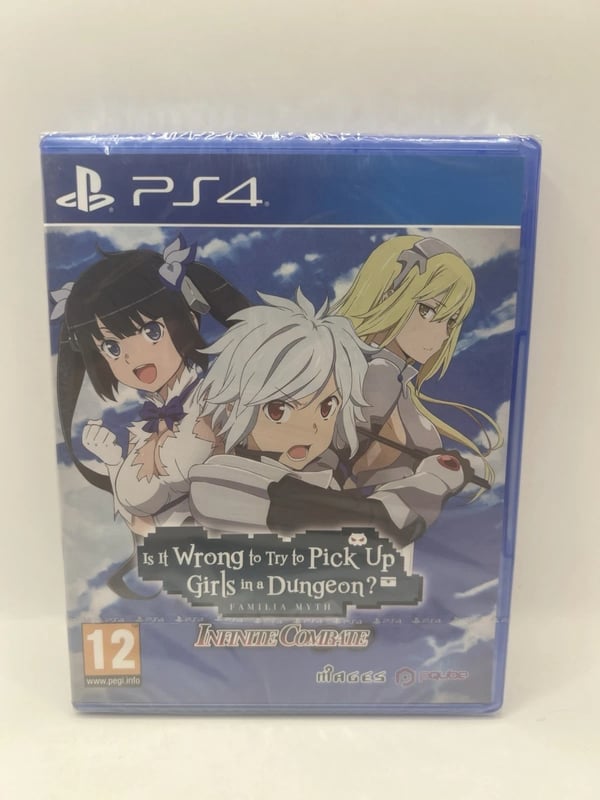 Is It Wrong To Try To Pick Up Girls in A Dungeon? PS4 PlayStation 4 Factory Seal Brand New