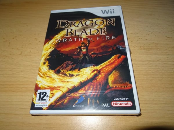 Nintendo Wii Game Dragon Blade : Wrath Of Fire PAL Brand New