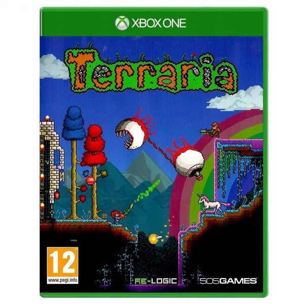 Terraria (Xbox One) GAME Disc Holder Broke Brand New