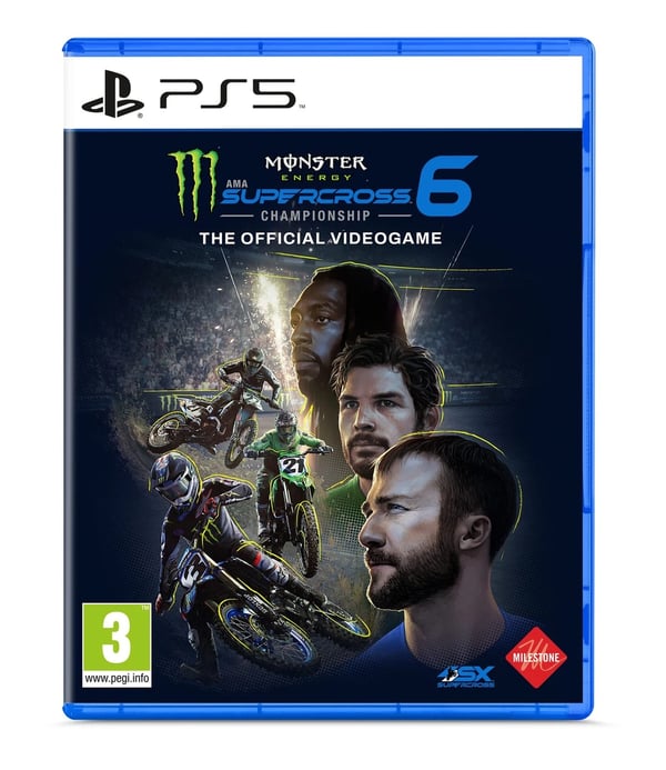 Monster Energy Supercross 6 (PS5) (Sony Playstation 5) Brand New