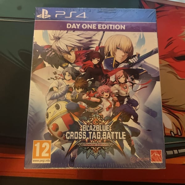 Blazblue Cross Tag Battle: Special Edition (PS4) Inc Art Book Brand New