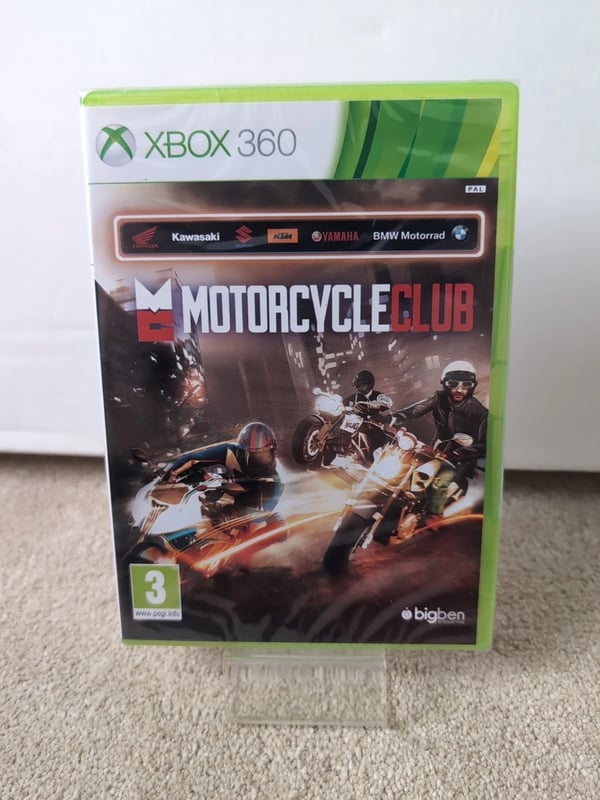 Xbox 360 Game Motorcycle Club Motorcycle Racing Ride Life Brand New