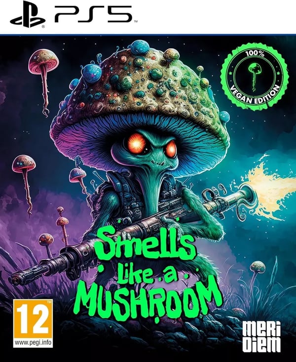 SMELLS LIKE A MUSHROOM 100% VEGAN EDITION PS5 GAME Brand New
