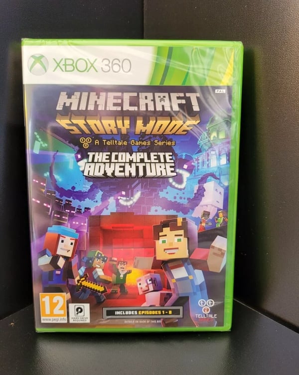 Minecraft: Story Mode The Complete Adventure Xbox 360 Version Brand New