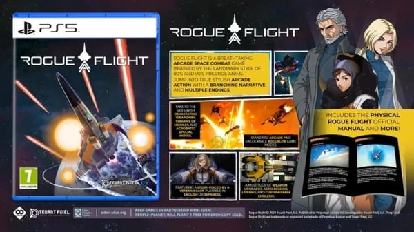 ROGUE FLIGHT PS5 GAME Brand New