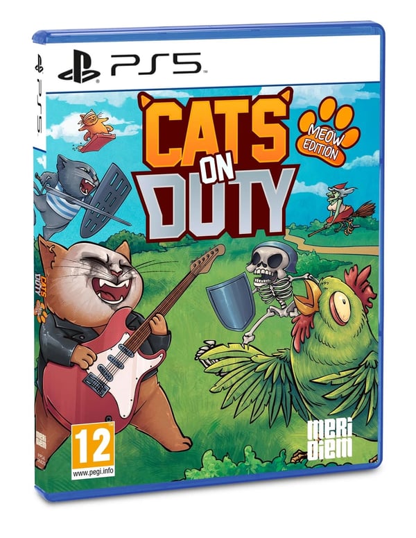 CATS ON DUTY MEOW EDITION PS5 (Sony Playstation 5) Brand New