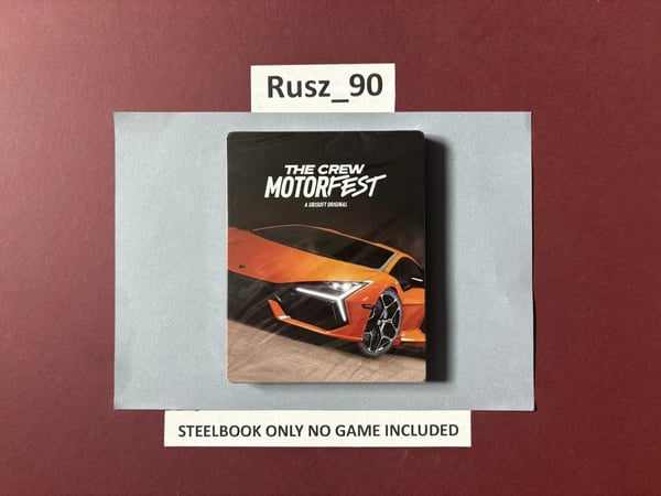 STEELBOOK ONLY The Crew Motorfest PS4/5/Xbox One/Series X Limited Edition Brand New