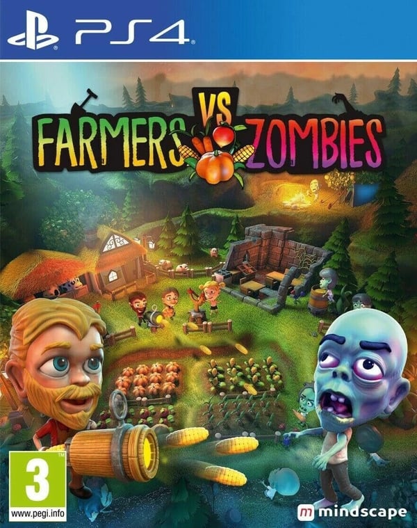 Farmers Vs Zombies (PS4) [video game] Brand New