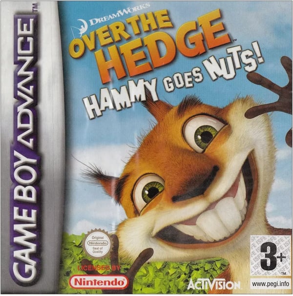 OVER THE HEDGE HAMMY GOES NUTS GBA GAME Brand New OVER THE HEDGE HAMMY GOES NUTS GBA GAME Brand New