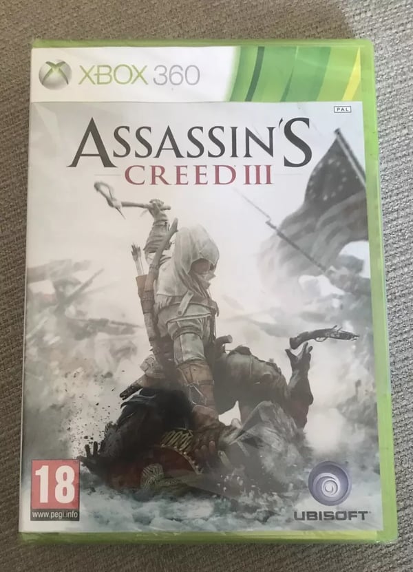 Assassin's Creed III 3 Microsoft / Ubisoft XBOX 360 2012 Brand New