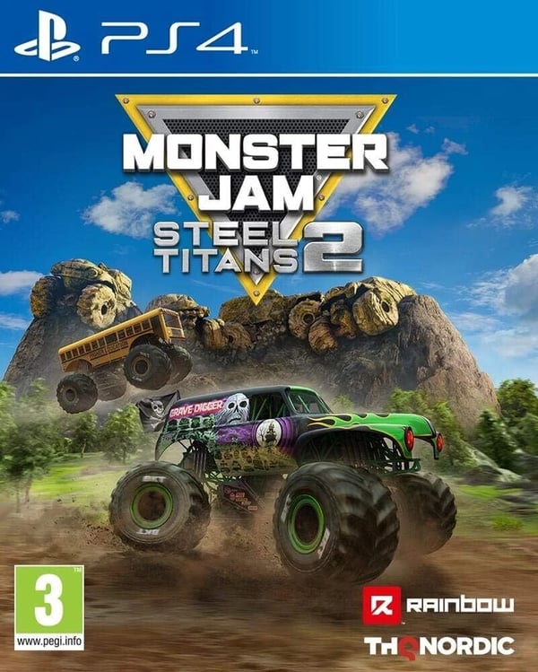 Monster Jam Steel Titans 2 PS4 (PS4) Brand New